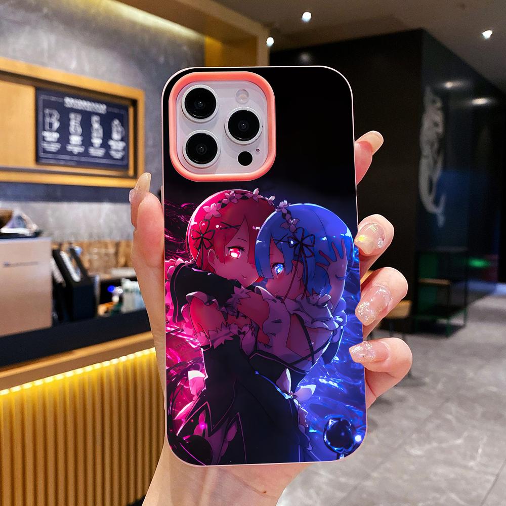 ReZero Rem Ram Jelly Double layer Pink Mobile Phone Case for iPhone 17 16 15 14 13 12 11 Air Pro Max Plus Protective iPhone 16 Plus
ReZero Rem Ram Jelly Double layer Pink Mobile Phone Case for iPhone 17 16 15 14 13 12 11 Air Pro Max Plus Protective iPhone 16 Plus