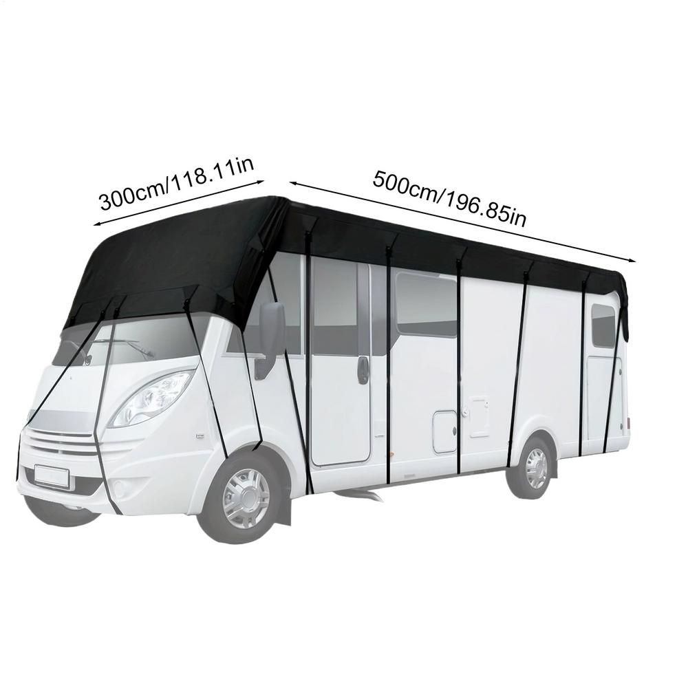 5m 7.5m RV Caravan Roof Protective Cover 210D Waterproof Fabric Snow Proof Sunshade UV Resistant Camping Roof Top Cover
5m 7.5m RV Caravan Roof Protective Cover 210D Waterproof Fabric Snow Proof Sunshade UV Resistant Camping Roof Top Cover