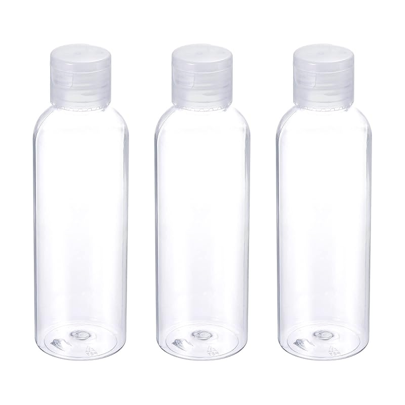 PATIKIL 150ml squeeze bottle 3 pieces refillable dispensing bottle plastic with flip cap trip household use clear
PATIKIL 150ml squeeze bottle 3 pieces refillable dispensing bottle plastic with flip cap trip household use clear