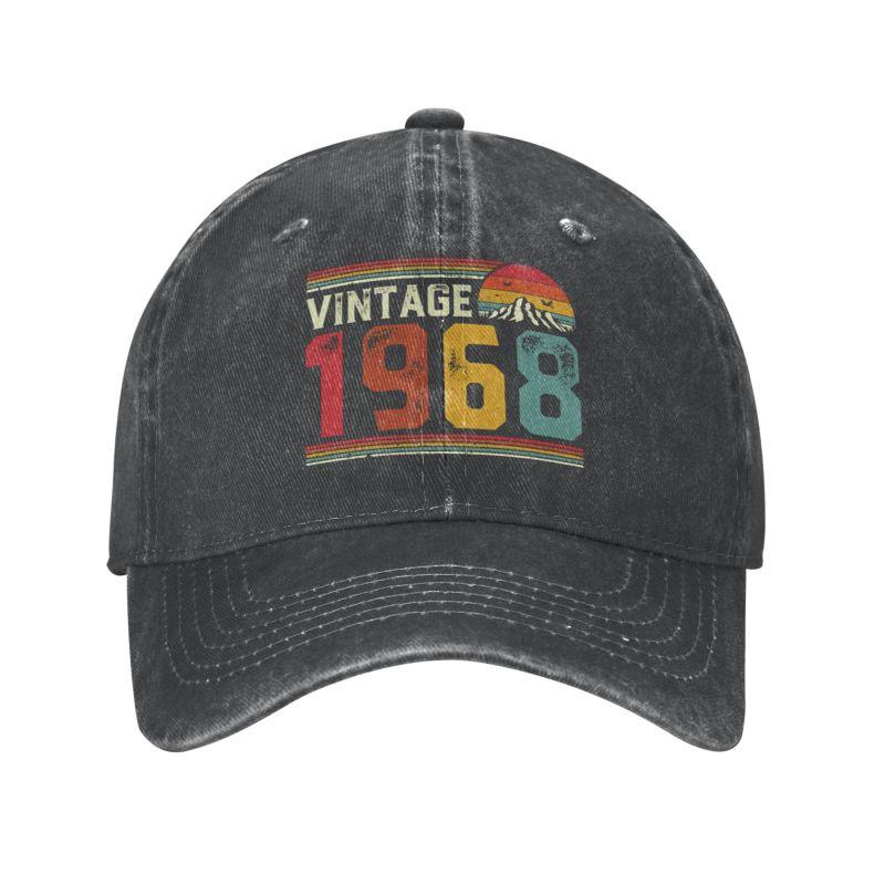Personalized Cotton Vintage 1968 54th Birthday Gift Style Baseball Cap for Unisex Women Breathable Dad Hat Streetwear
Personalized Cotton Vintage 1968 54th Birthday Gift Style Baseball Cap for Unisex Women Breathable Dad Hat Streetwear