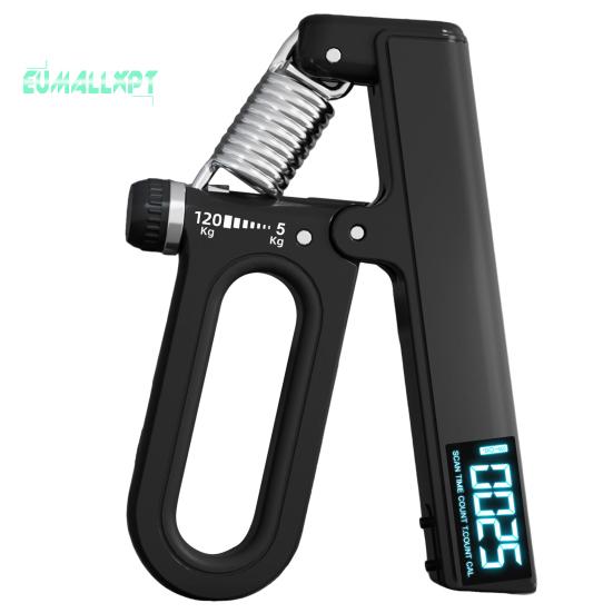 Тренировка для укрепления хвата рук с регулируемым сопротивлением 10–120 - нескользящий захват для пальцев, прочный захват для предплечья, тренажер для снятия стресса для спортсменов чёрный
Тренировка для укрепления хвата рук с регулируемым сопротивлением 10–120 - нескользящий захват для пальцев, прочный захват для предплечья, тренажер для снятия стресса для спортсменов чёрный