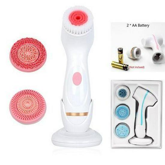 New Waterproof Silicone Electric Facial Cleanser Brush for Home Use
New Waterproof Silicone Electric Facial Cleanser Brush for Home Use