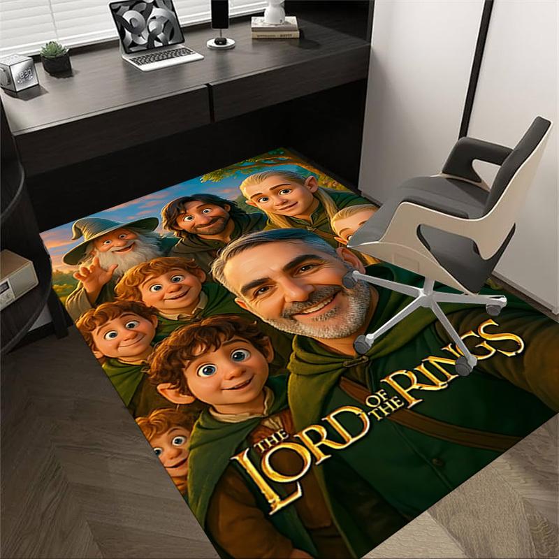 1pc Lord of the Rings Carpet, for Home & Office Decor, Desk Chair Carpet, Festive Gift,Conference Room CarpetL1110 60cm by 90cm
1pc Lord of the Rings Carpet, for Home & Office Decor, Desk Chair Carpet, Festive Gift,Conference Room CarpetL1110 60cm by 90cm
