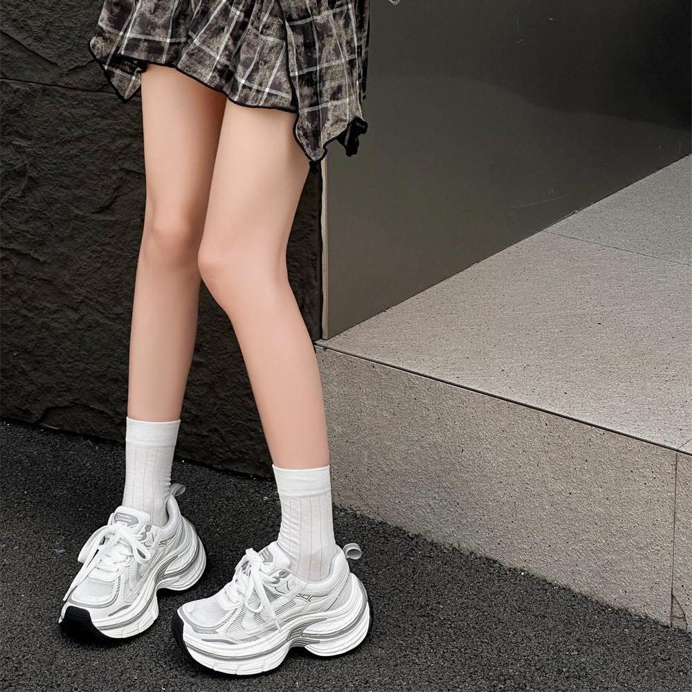 New fashionable double-layer thick-soled heightening dad shoes polished retro and old casual sports shoes summer thin 35
New fashionable double-layer thick-soled heightening dad shoes polished retro and old casual sports shoes summer thin 35