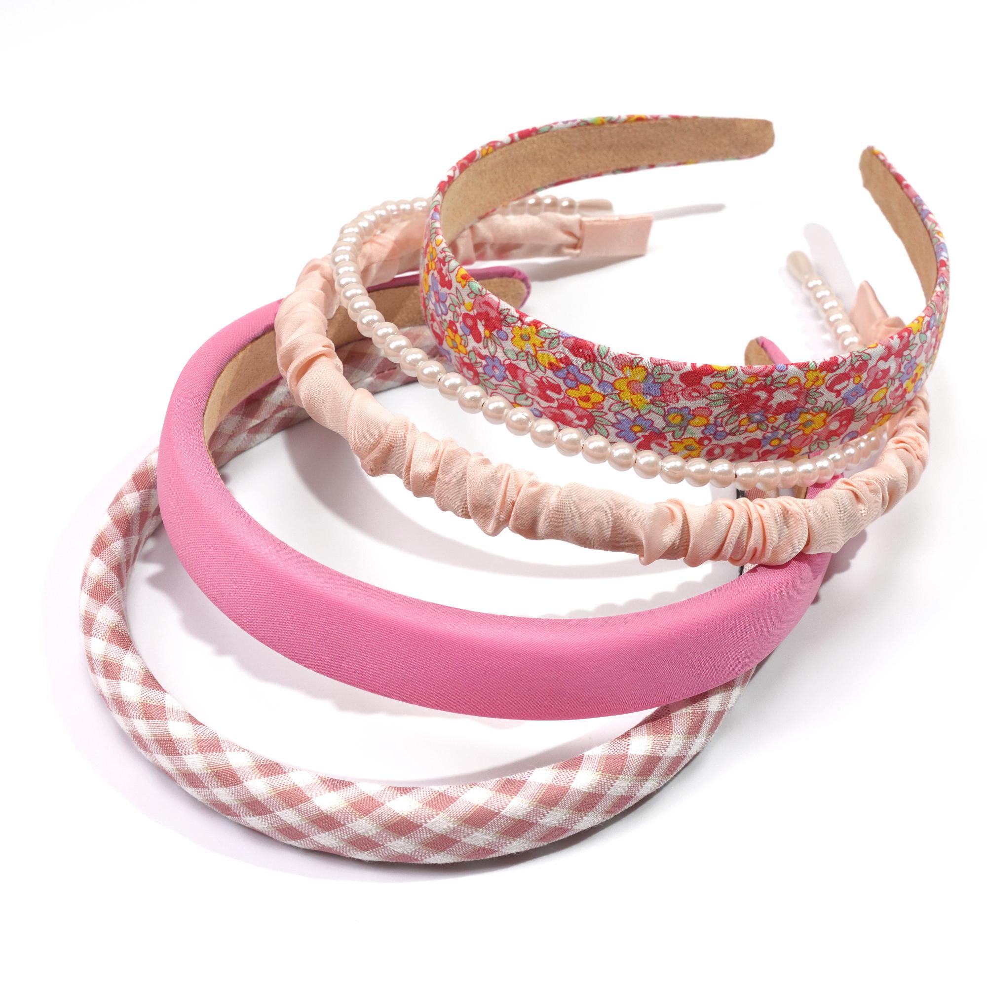 5pcs/set Elegant Hairbands Wide Brimmed Head Hoop Faux Pearl Decorative Head Wear Trendy Hair Accessories For Women And Girls
5pcs/set Elegant Hairbands Wide Brimmed Head Hoop Faux Pearl Decorative Head Wear Trendy Hair Accessories For Women And Girls