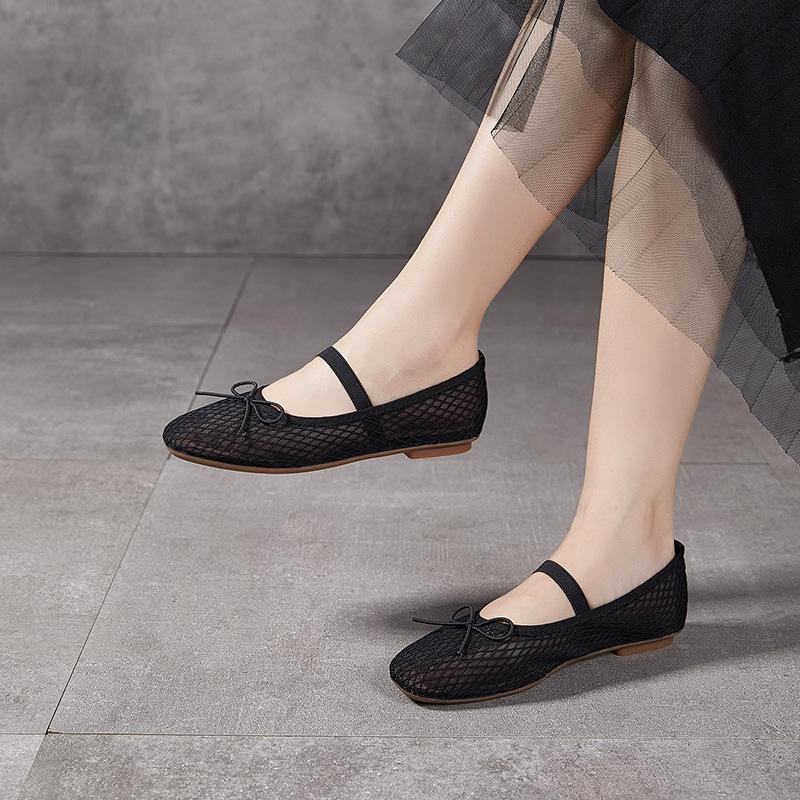 Весенне-летняя мода Дышащая сетка Универсальные балетки с плоской подошвой и мелким вырезом Застежка-пряжка на одной линии Круглый носок Мэри Джейн 40
Весенне-летняя мода Дышащая сетка Универсальные балетки с плоской подошвой и мелким вырезом Застежка-пряжка на одной линии Круглый носок Мэри Джейн 40
