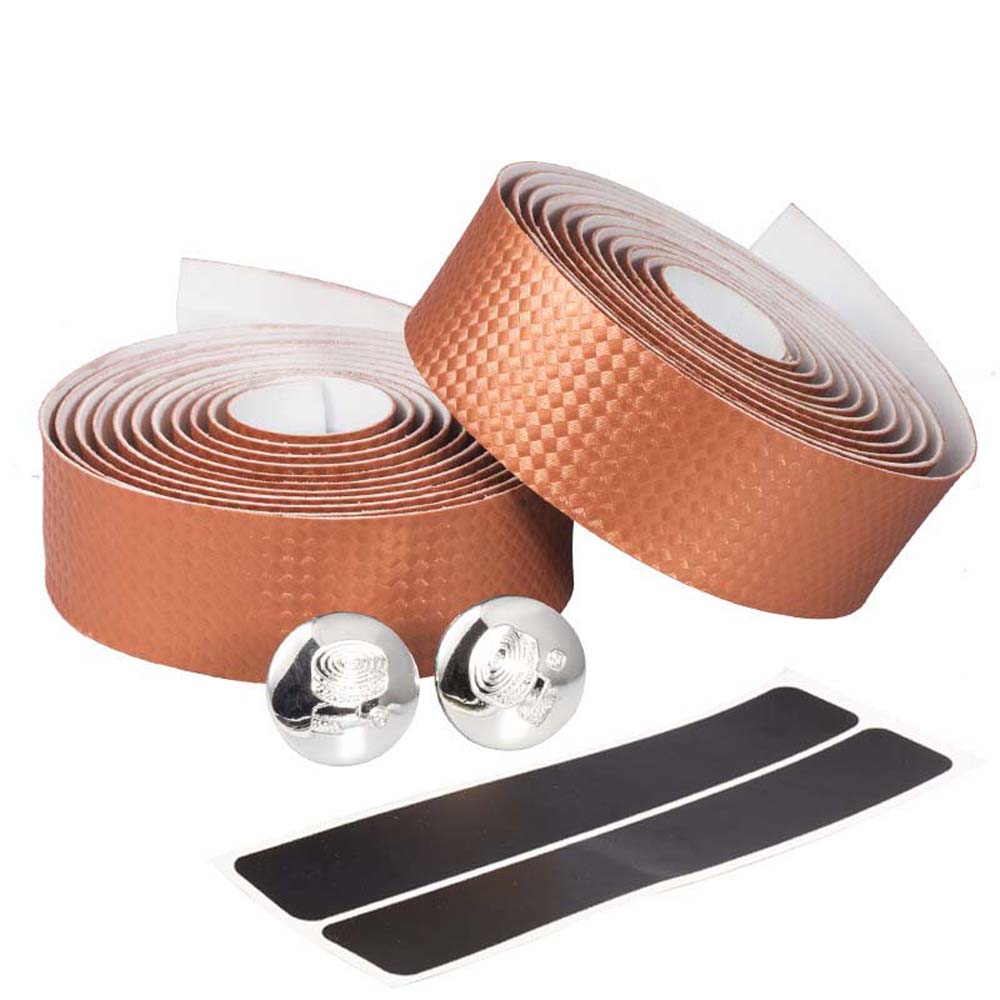 Руль Рулевая обмотка Лента для руля из углеродного волокна Ремни для велосипеда Ручки велосипеда Ленты Ремень для руля коричневый