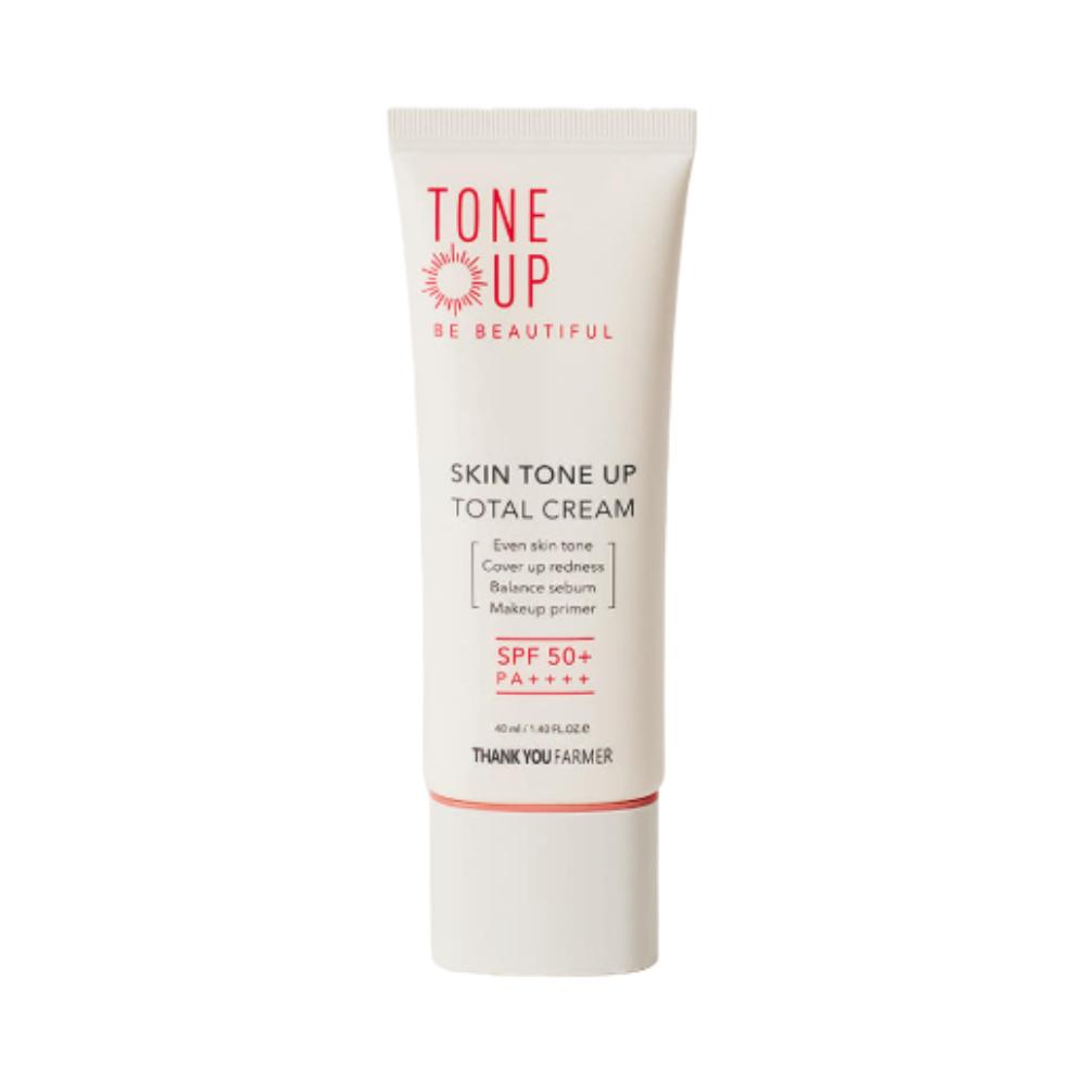 THANK YOU FARMER Осветляющий крем для выравнивания тона кожи Total Tone Up Cream 40 мл SPF50+ PA++++
THANK YOU FARMER Осветляющий крем для выравнивания тона кожи Total Tone Up Cream 40 мл SPF50+ PA++++