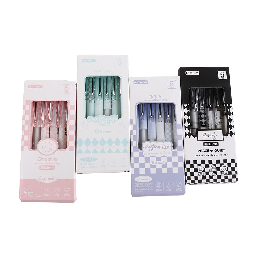 Students Stationery Office School Check Press Gel Pen Set Neutral Gel Pen Writing Pen Ballpoint Pen B
Students Stationery Office School Check Press Gel Pen Set Neutral Gel Pen Writing Pen Ballpoint Pen B