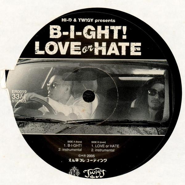 12inch Record HID TWIGY Bight Love Or Hate ER0019 ENTOTSU RECORD 2005 Japan Rap HipHopRB Used
12inch Record HID TWIGY Bight Love Or Hate ER0019 ENTOTSU RECORD 2005 Japan Rap HipHopRB Used