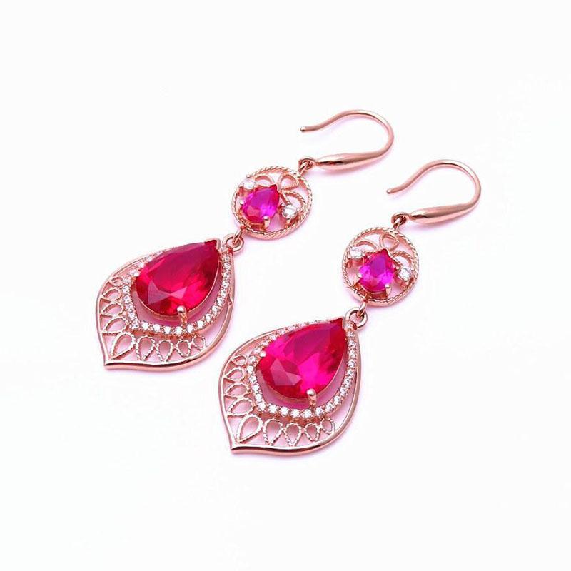 Exquisite Russian Purple Gold Redstone Water Drop Shape Simple Light Luxury Temperament Color Gold Plated Rose Gold Luxury Ear Jewelry
Exquisite Russian Purple Gold Redstone Water Drop Shape Simple Light Luxury Temperament Color Gold Plated Rose Gold Luxury Ear Jewelry