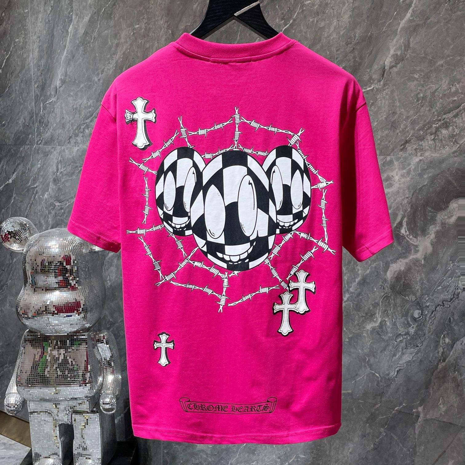 8553 CHROME HEARTS 2025 Summer New High Quality Cotton Round Neck Loose Large Size Men s and Women s T-shirt Couple T-shirt M
8553 CHROME HEARTS 2025 Summer New High Quality Cotton Round Neck Loose Large Size Men s and Women s T-shirt Couple T-shirt M