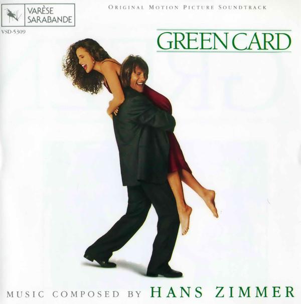 CD HANS ZIMMER - Green Card: Original Motion Picture VSD5309 Varèse Saraband 1991 US Soundtracks & Musicals Used
CD HANS ZIMMER - Green Card: Original Motion Picture VSD5309 Varèse Saraband 1991 US Soundtracks & Musicals Used