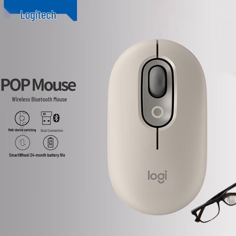 Logitech POP MOUSE Wireless Bluetooth Mouse
Logitech POP MOUSE Wireless Bluetooth Mouse