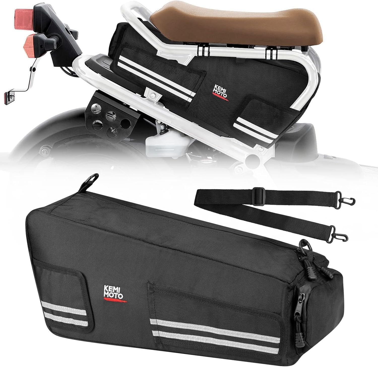 KEMIMOTO Zoomer Storage Custom Ruckus NPS50 Storage for Zoomer Ruckus NPS50 Bag, Water-Repellent, Parts, Box, Black, (2003-2024 Models)
KEMIMOTO Zoomer Storage Custom Ruckus NPS50 Storage for Zoomer Ruckus NPS50 Bag, Water-Repellent, Parts, Box, Black, (2003-2024 Models)