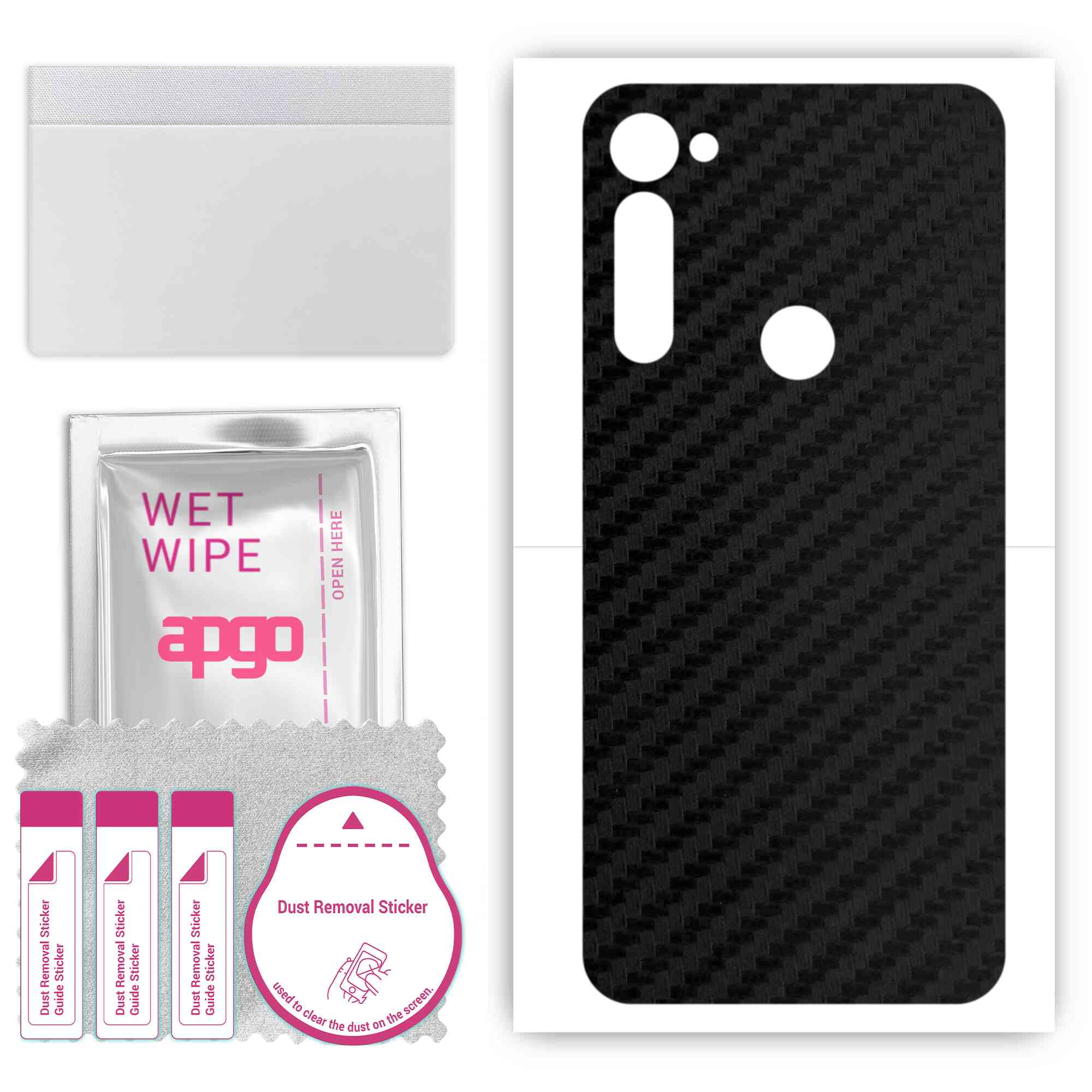 Apgo Protective Skin Sticker для задньої панелі, сумісної з Motorola Moto G Pro, Wrap Film, Foil, Vinyl - Pattern Carbon Black
Apgo Protective Skin Sticker для задньої панелі, сумісної з Motorola Moto G Pro, Wrap Film, Foil, Vinyl - Pattern Carbon Black