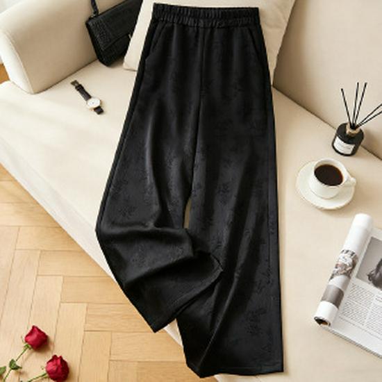 Spring Plus Size Wide-Leg High Waist Pants for Women - Mid-aged to Elderly, 2026 Collection 2XL чёрный
Spring Plus Size Wide-Leg High Waist Pants for Women - Mid-aged to Elderly, 2026 Collection 2XL чёрный