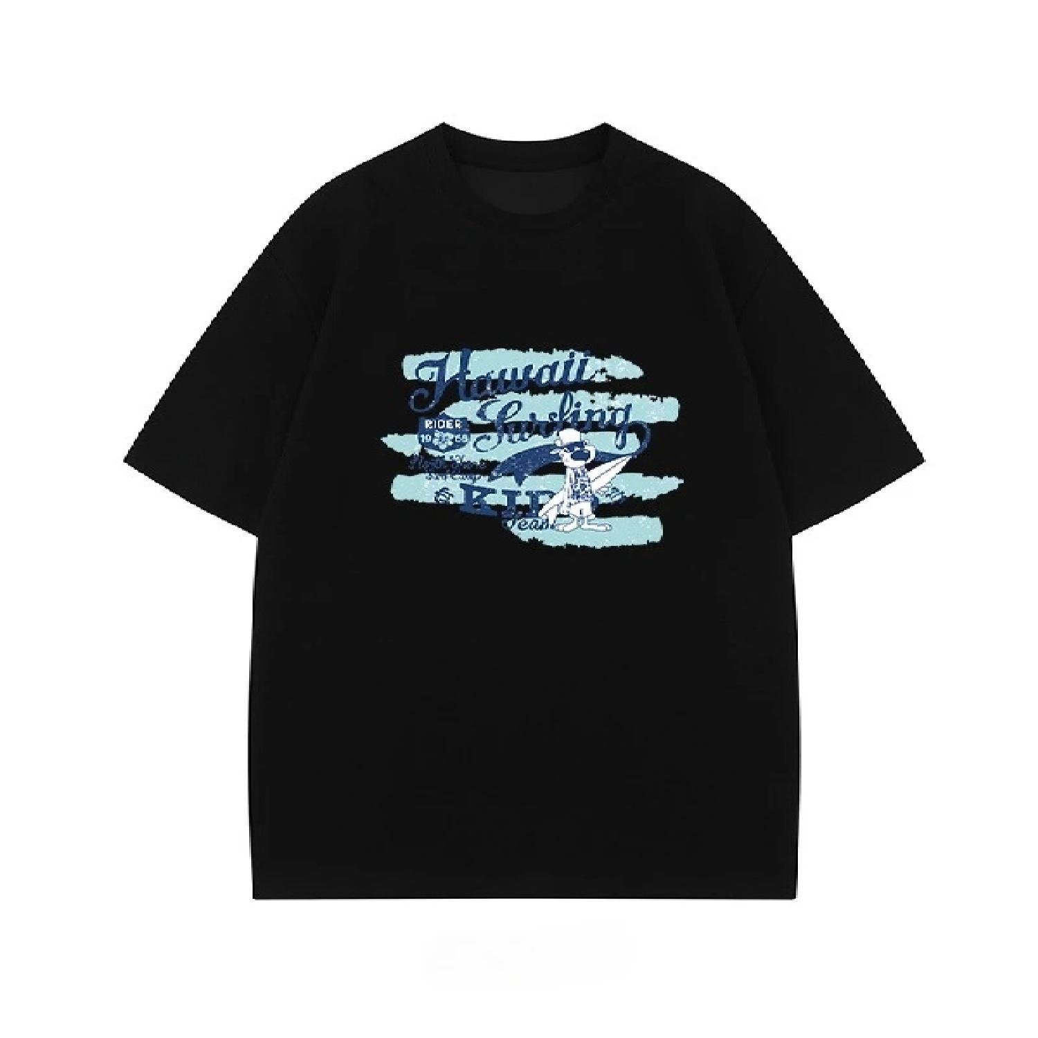 The New Cotton Fashion Surf Print T-shirt for Summer 2025 Is Loose Casual and Short-sleeved Suitable for Both Men and Women XXXXXL чорний
The New Cotton Fashion Surf Print T-shirt for Summer 2025 Is Loose Casual and Short-sleeved Suitable for Both Men and Women XXXXXL чорний