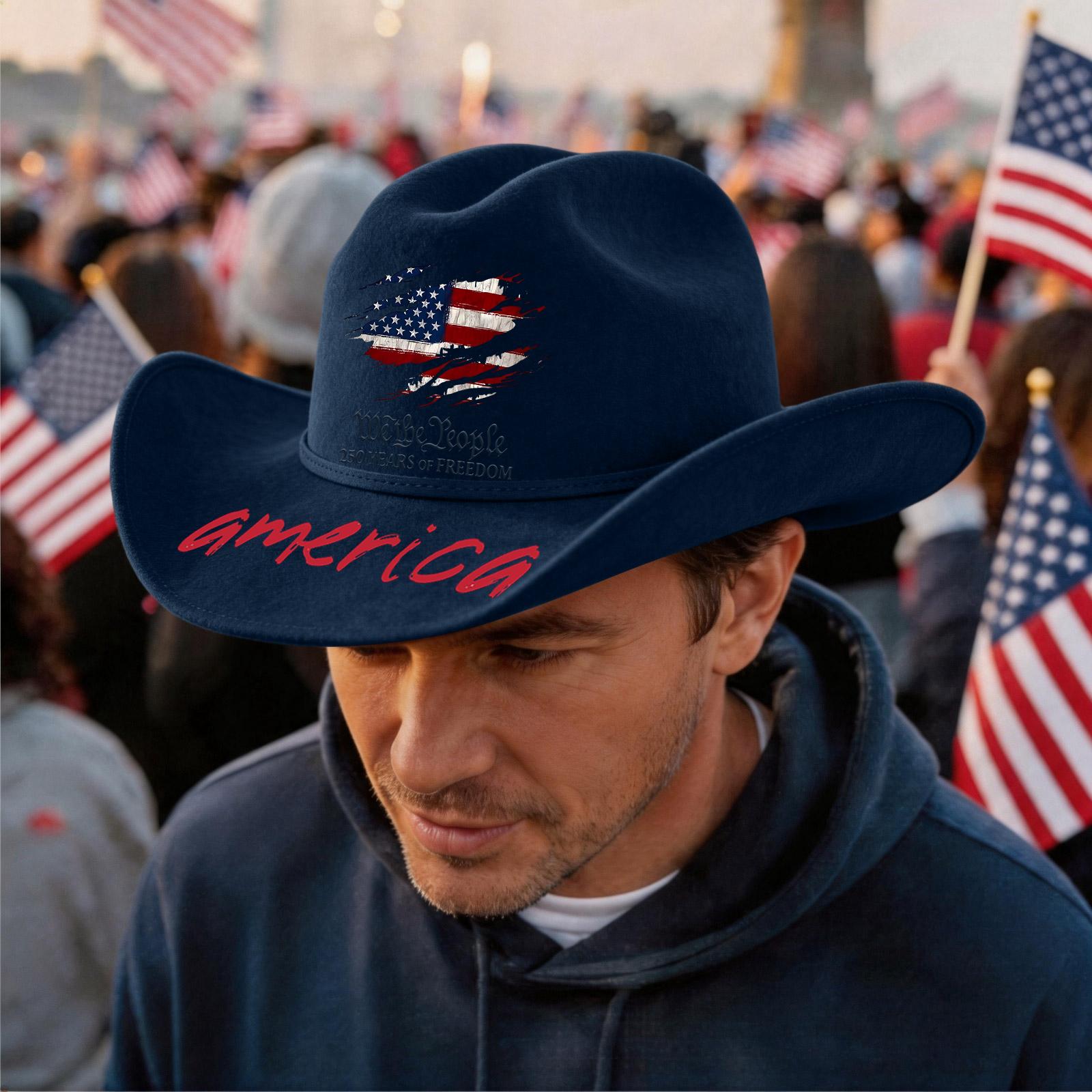 Men Women Casual Vintage Style Cowboy Hat Anniversary Graphic Print Denim Wide Brim Outdoor Sun Protection Western Cap One Size тёмно-синий
Men Women Casual Vintage Style Cowboy Hat Anniversary Graphic Print Denim Wide Brim Outdoor Sun Protection Western Cap One Size тёмно-синий