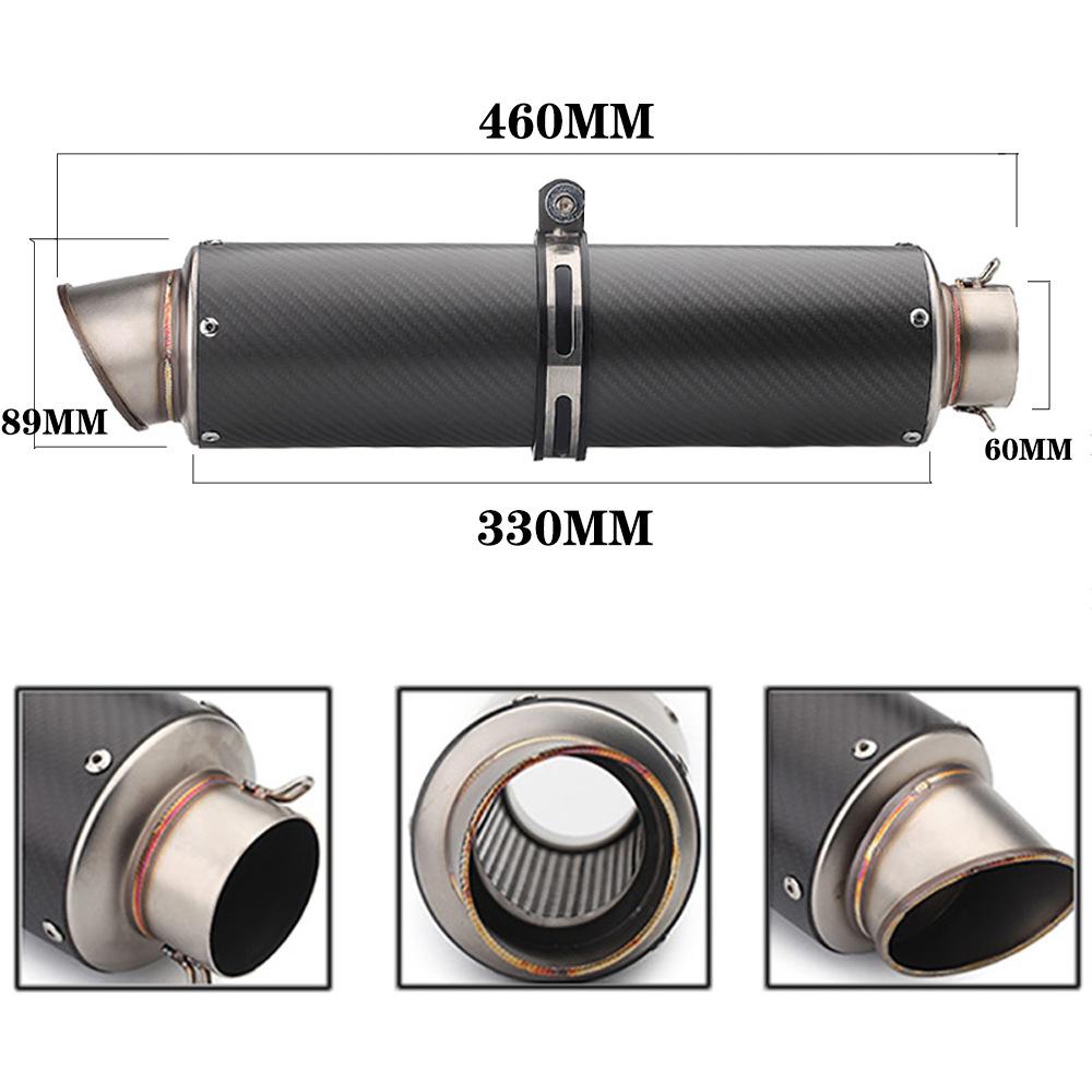 Universal Motorcycle Street Modified Exhaust for Kawasaki Suzuki Yamaha
Universal Motorcycle Street Modified Exhaust for Kawasaki Suzuki Yamaha