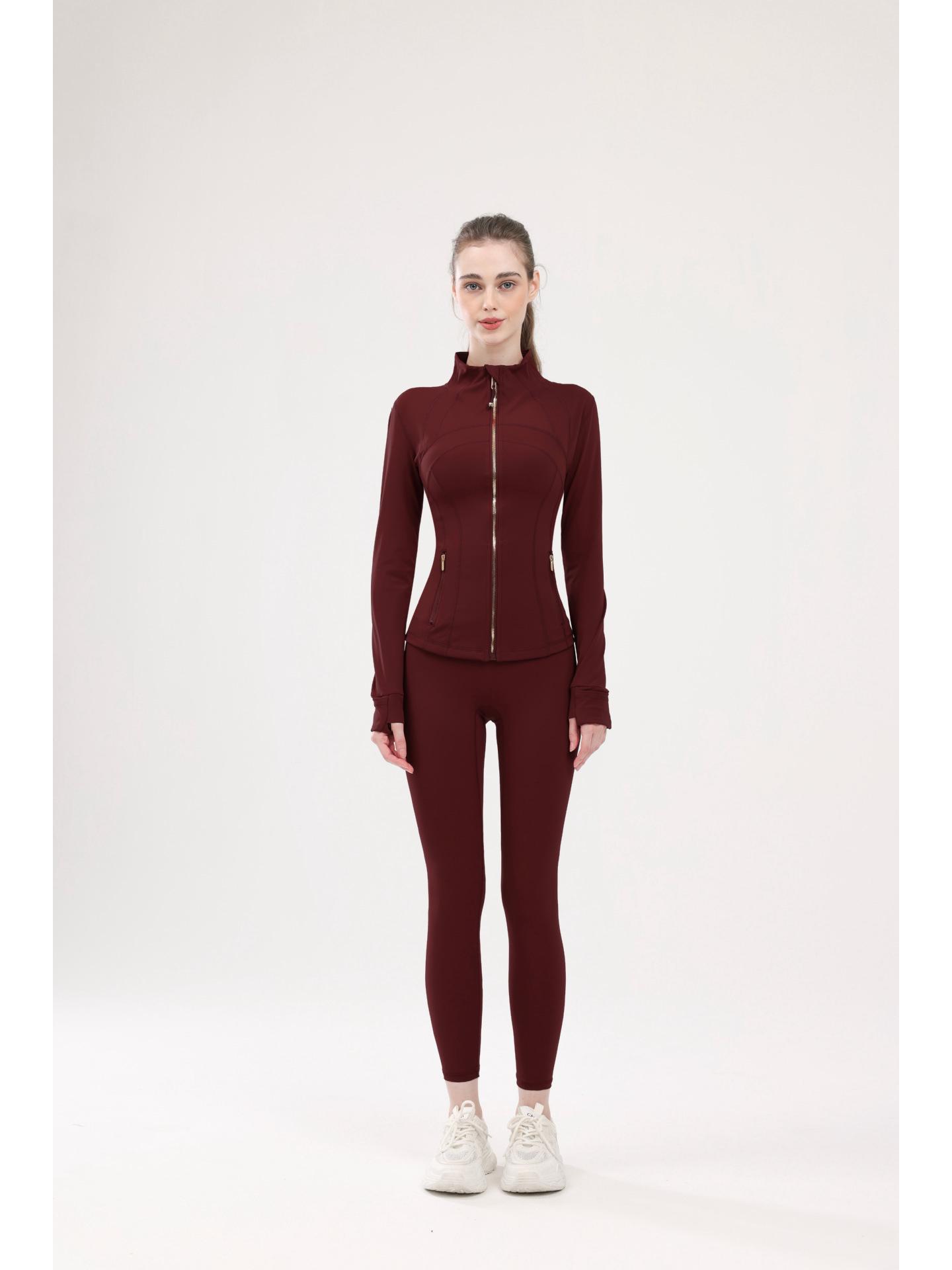 Women s High-Waist Yoga Suit with Stand Collar and Nine-Point Tight-Fit Pants XL
Women s High-Waist Yoga Suit with Stand Collar and Nine-Point Tight-Fit Pants XL