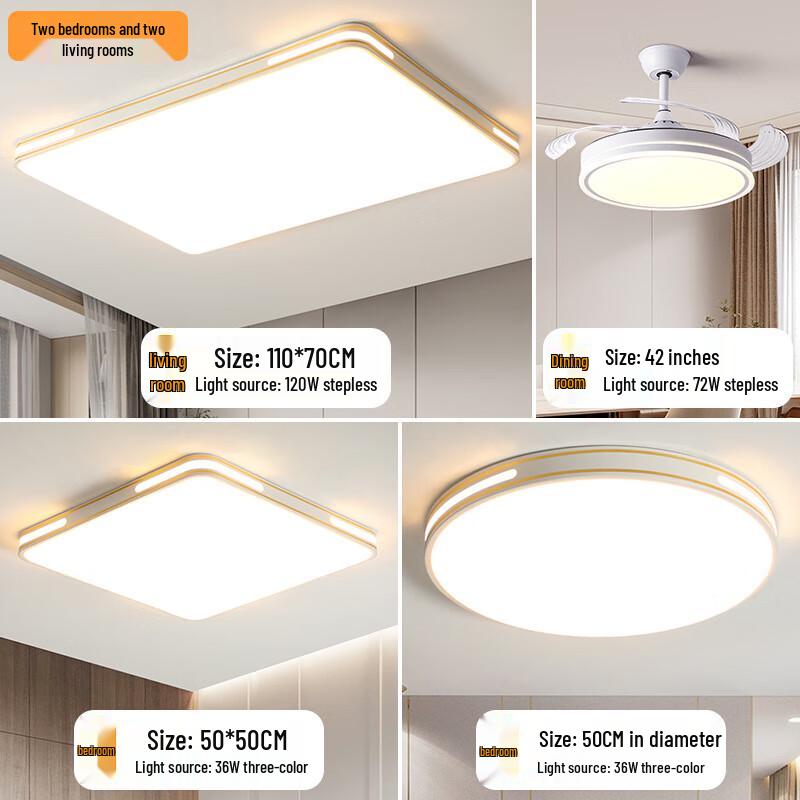UOSU Modern LED Ceiling Lamp Set
UOSU Modern LED Ceiling Lamp Set