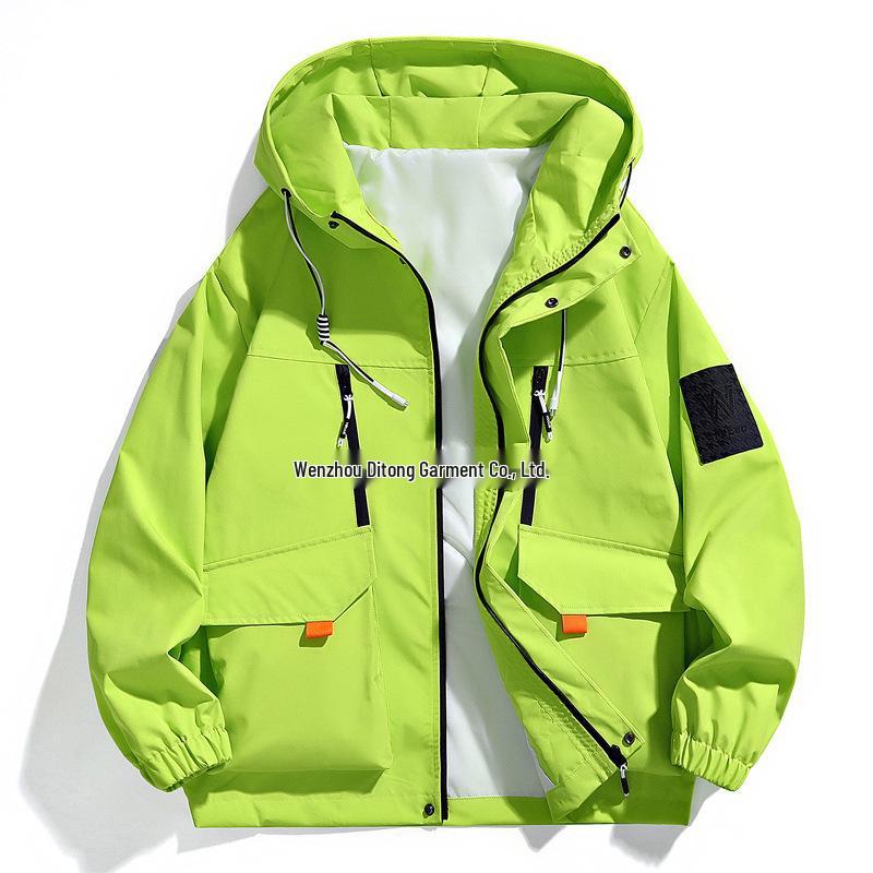 Men s Plus Size Trendy Hooded Workwear Jacket - Spring to Winter, Velvet-Thickened for Youths XL 130-149 lbs
Men s Plus Size Trendy Hooded Workwear Jacket - Spring to Winter, Velvet-Thickened for Youths XL 130-149 lbs