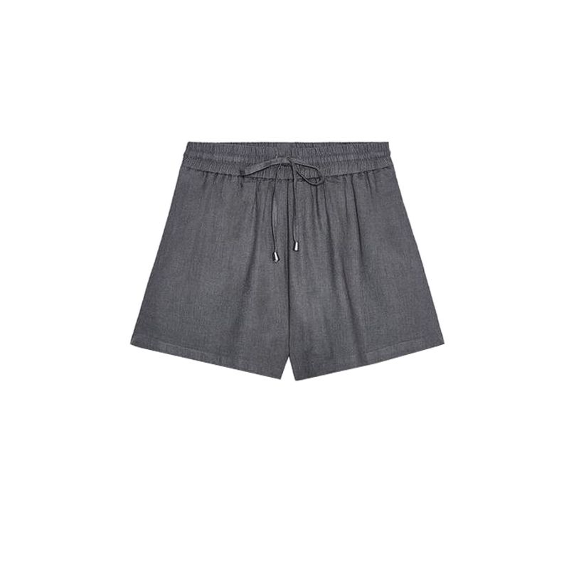 Летняя новинка Женская одежда Спортивный стиль с декоративной льняной смесью Высокая талия Темпераментные повседневные шорты 8073423 Coal Gray L
Летняя новинка Женская одежда Спортивный стиль с декоративной льняной смесью Высокая талия Темпераментные повседневные шорты 8073423 Coal Gray L