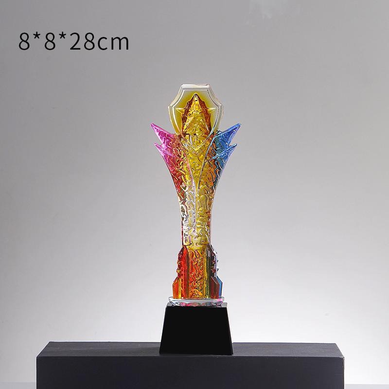 Customized Colorful Crystal Trophy Company Annual Meeting Excellent Employee Souvenirs, Home Decoration Base Free Engraving, 1Pc
Customized Colorful Crystal Trophy Company Annual Meeting Excellent Employee Souvenirs, Home Decoration Base Free Engraving, 1Pc