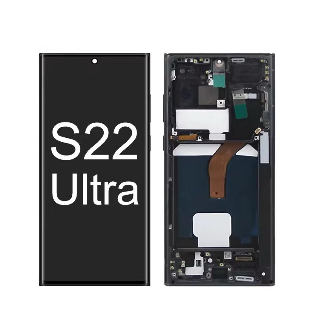 Compatible LCD Display for Samsung Galaxy S22 Ultra Screen Assembly (SM-S908B/SM-S908U) US Version Silver 6.72 TFT (No Fingerprint)
Compatible LCD Display for Samsung Galaxy S22 Ultra Screen Assembly (SM-S908B/SM-S908U) US Version Silver 6.72 TFT (No Fingerprint)