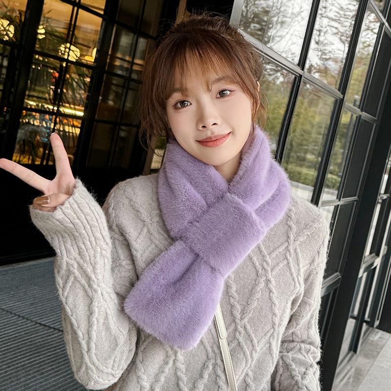 Шарф женский, зимний, роскошный вариант, искусственный мех, шарф из меха норки Милан, двусторонний теплый меховой воротник, детский 90CM фиолетовый
Шарф женский, зимний, роскошный вариант, искусственный мех, шарф из меха норки Милан, двусторонний теплый меховой воротник, детский 90CM фиолетовый