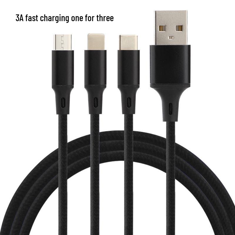 120W JIKE 3-in-1 Fast Charging Cable for Huawei, Android, & Apple Devices
120W JIKE 3-in-1 Fast Charging Cable for Huawei, Android, & Apple Devices
