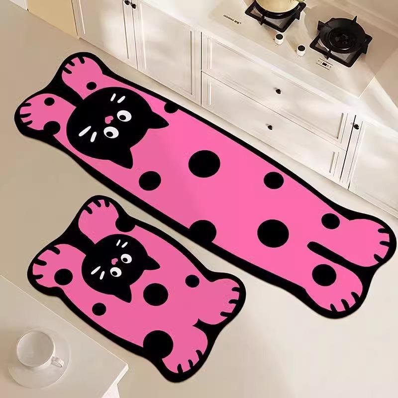VIKAMA Cartoon Kitchen Mat Absorbent Quick Drying Diatomite Anti-Oil, Anti-Slip, Dirty, Easy To Take Care Of Carpet Home Decor 40x60cm 16x24inch
VIKAMA Cartoon Kitchen Mat Absorbent Quick Drying Diatomite Anti-Oil, Anti-Slip, Dirty, Easy To Take Care Of Carpet Home Decor 40x60cm 16x24inch