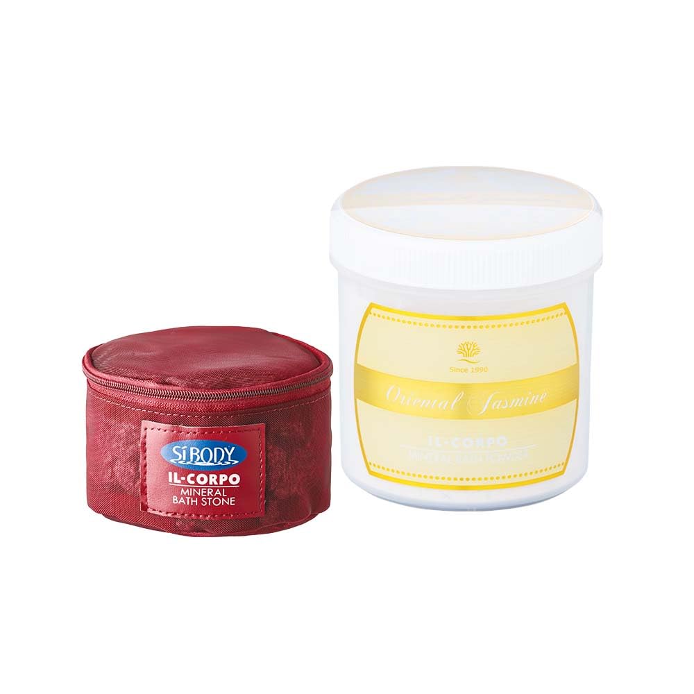 Set of mineral bath powder and mineral bath stones in your favorite scent (Oriental Jasmine)
Set of mineral bath powder and mineral bath stones in your favorite scent (Oriental Jasmine)