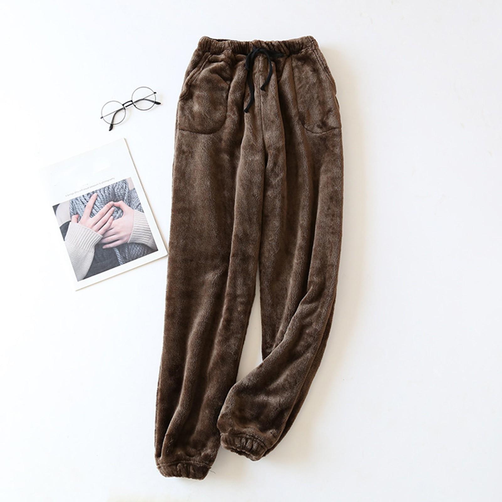 Женские термофлисовые карманы пижамные теплые повседневные брюки домашние пижамные штаны L
Женские термофлисовые карманы пижамные теплые повседневные брюки домашние пижамные штаны L