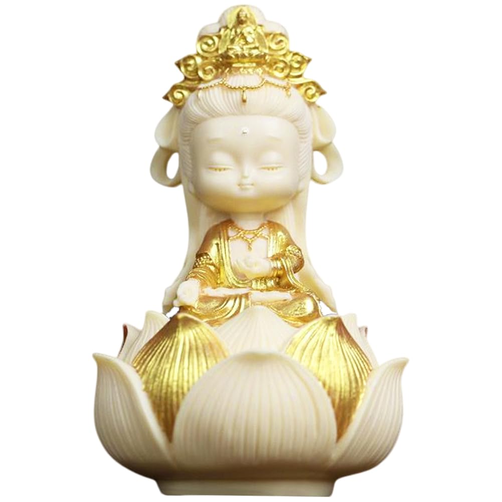 Umora Mini Cute Kannon Kannon Ward Off Feng Buddha Good Coconut Kannon Buddha Box Included Base Statue, Bodhisattva, Ornament, Evil, Interior, Shui,
Umora Mini Cute Kannon Kannon Ward Off Feng Buddha Good Coconut Kannon Buddha Box Included Base Statue, Bodhisattva, Ornament, Evil, Interior, Shui,