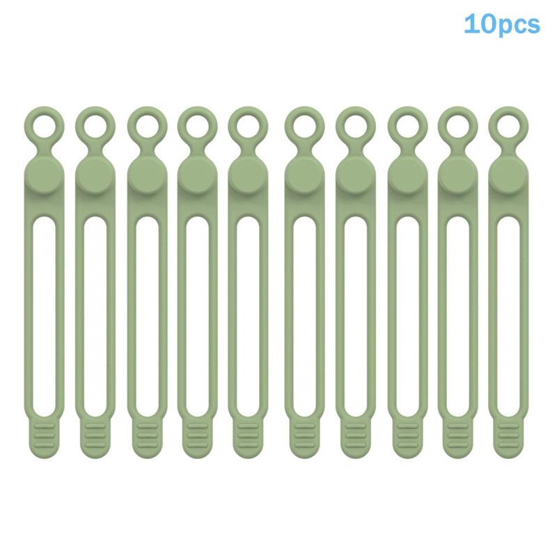 Adjustable Silicone Multi Purpose Cable Organizer Fastening Strap for Electronics TV Charging Cord Storage зелений
Adjustable Silicone Multi Purpose Cable Organizer Fastening Strap for Electronics TV Charging Cord Storage зелений