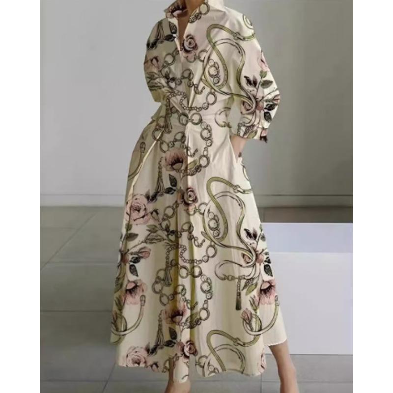 women s Polka Dot Printed Turn Down Collar Long Sleeve Dress Elastic Waist A Line Maxi Dress Casual Commuter Shirt Dress 5XL
women s Polka Dot Printed Turn Down Collar Long Sleeve Dress Elastic Waist A Line Maxi Dress Casual Commuter Shirt Dress 5XL