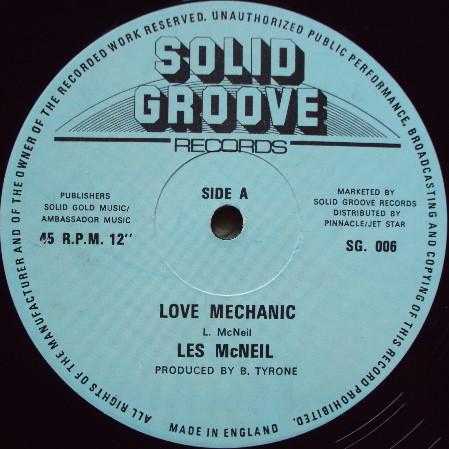 12inch Record LES MCNEIL TINY RANKING Love Mechanic Come Mek Me Fix It SG006 Solid Groove Re UK Reggae Ska Dub Used
12inch Record LES MCNEIL TINY RANKING Love Mechanic Come Mek Me Fix It SG006 Solid Groove Re UK Reggae Ska Dub Used