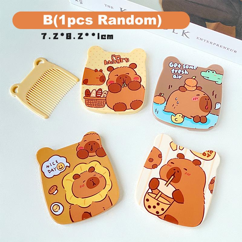 Капибара Откидное Ручное Складное Зеркало для Макияжа Мультяшное Милое Студенческое Маленькое Зеркальце Портативное Зеркало для Макияжа Расческа Подарок для Женщин
Капибара Откидное Ручное Складное Зеркало для Макияжа Мультяшное Милое Студенческое Маленькое Зеркальце Портативное Зеркало для Макияжа Расческа Подарок для Женщин