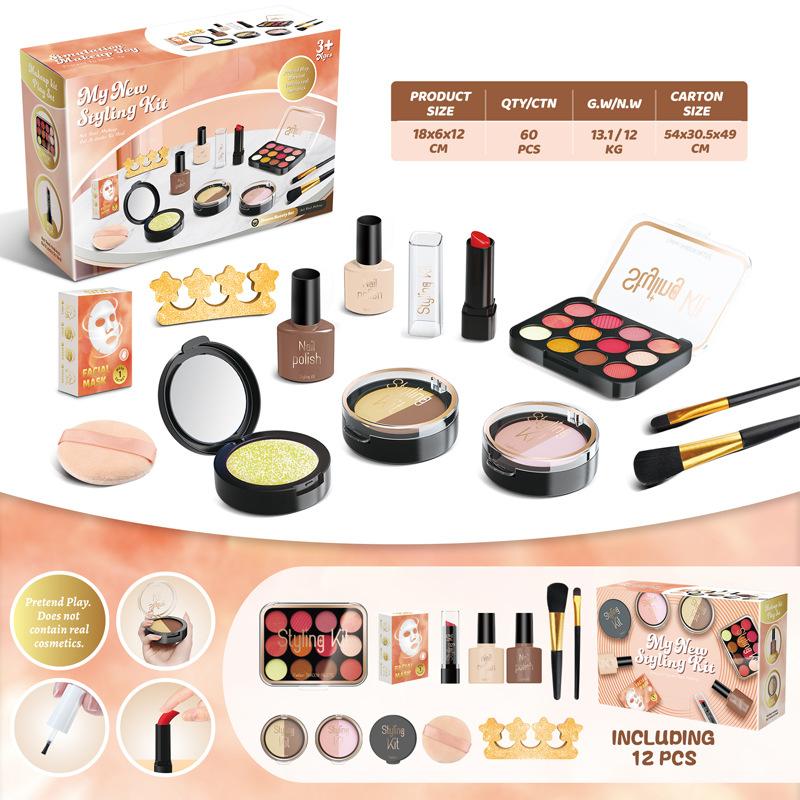 Girl Toys 3-7 Years Old Simulation Play House Makeup Set, Girl Makeup Toys, Princess Set
Girl Toys 3-7 Years Old Simulation Play House Makeup Set, Girl Makeup Toys, Princess Set