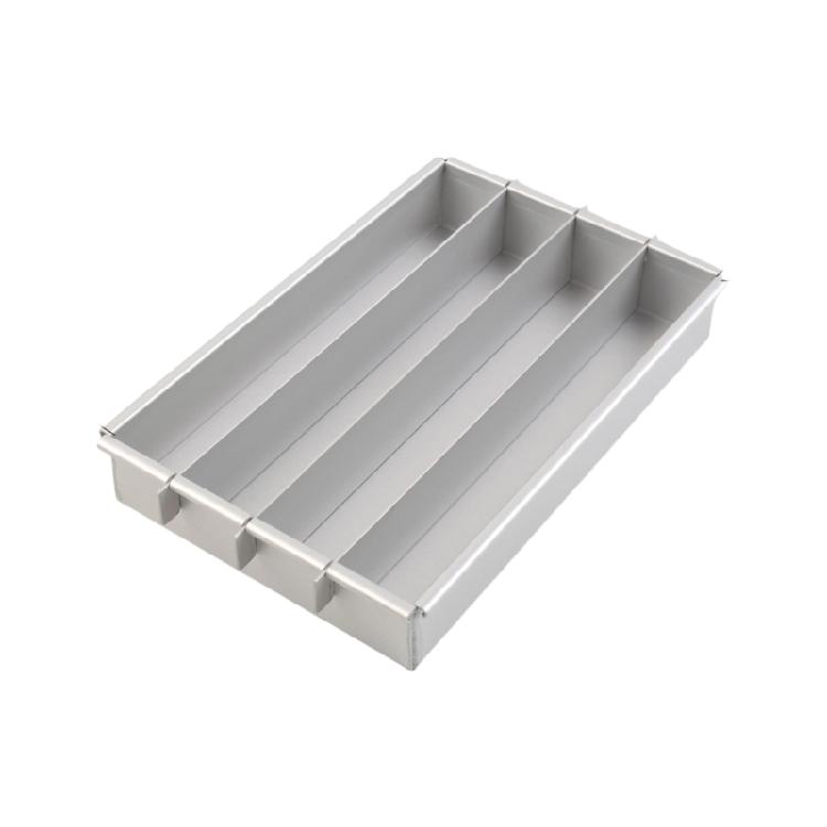 Aluminum Rectangular Battenberg Cake Pan With Dividers Easy Releases Tiramisu Tray For Making Bread Cake Cheesecakes
Aluminum Rectangular Battenberg Cake Pan With Dividers Easy Releases Tiramisu Tray For Making Bread Cake Cheesecakes