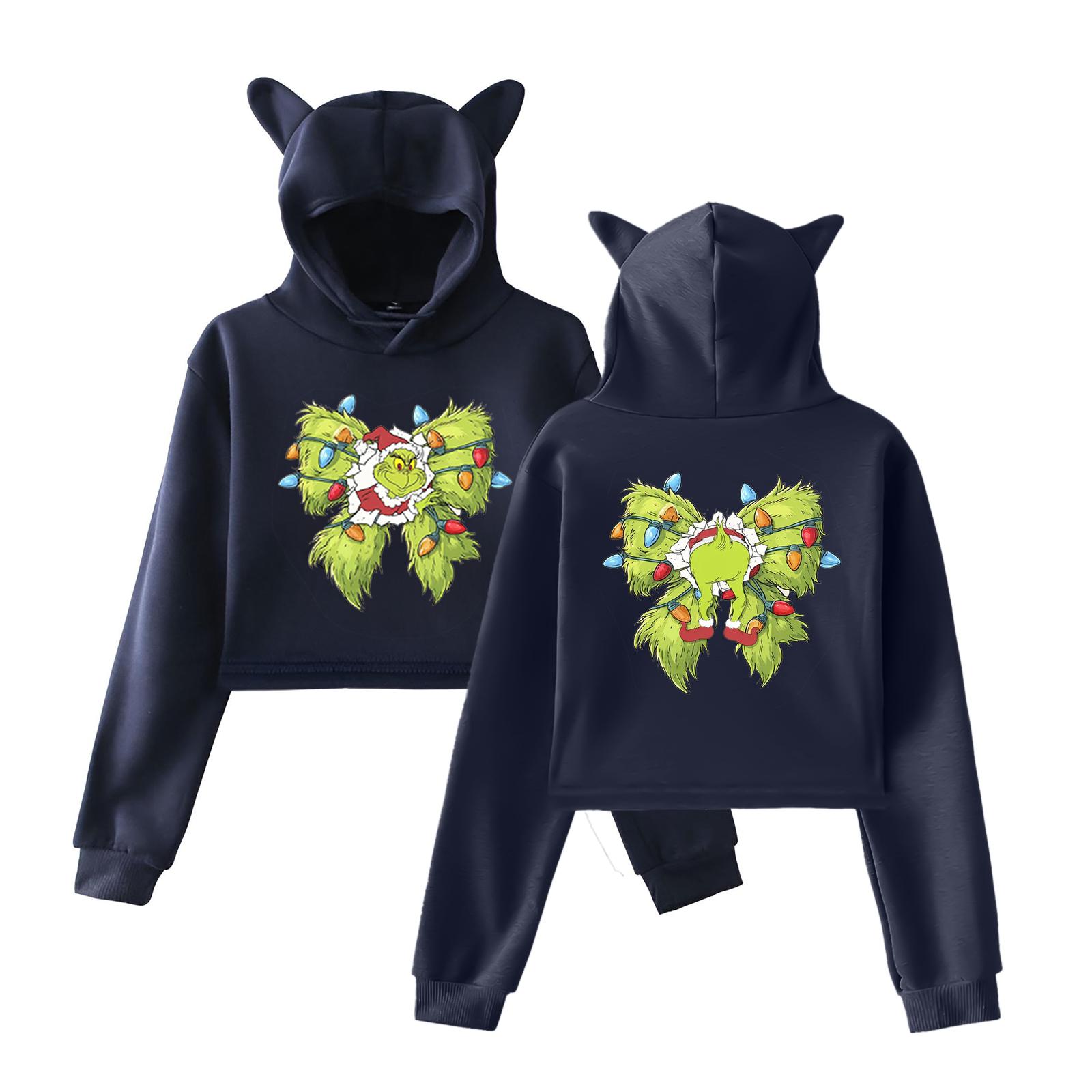 Women s Fashionable Casual Long Sleeve Hooded Printed Sweatshirt S Темно-синій
Women s Fashionable Casual Long Sleeve Hooded Printed Sweatshirt S Темно-синій