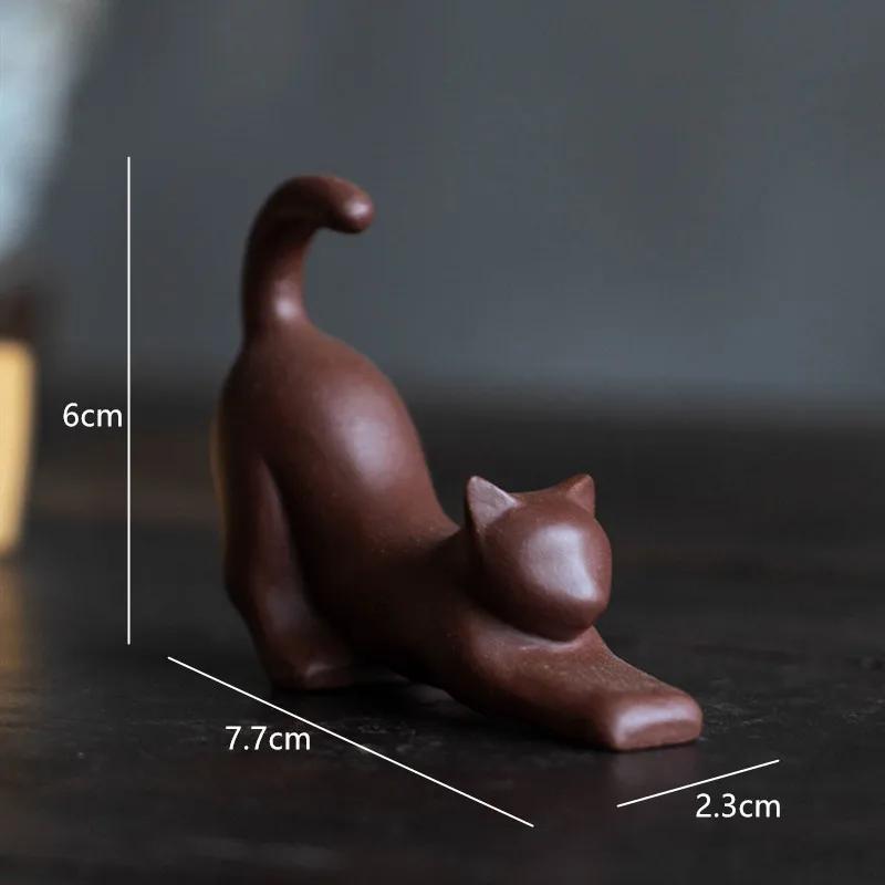 1pc Yixing Purple Clay Tea Pet Decoration Handmade Tea Ceremony Accessories Creative Zisha Luck Cat Sculpture Ornaments фіолетовий
1pc Yixing Purple Clay Tea Pet Decoration Handmade Tea Ceremony Accessories Creative Zisha Luck Cat Sculpture Ornaments фіолетовий