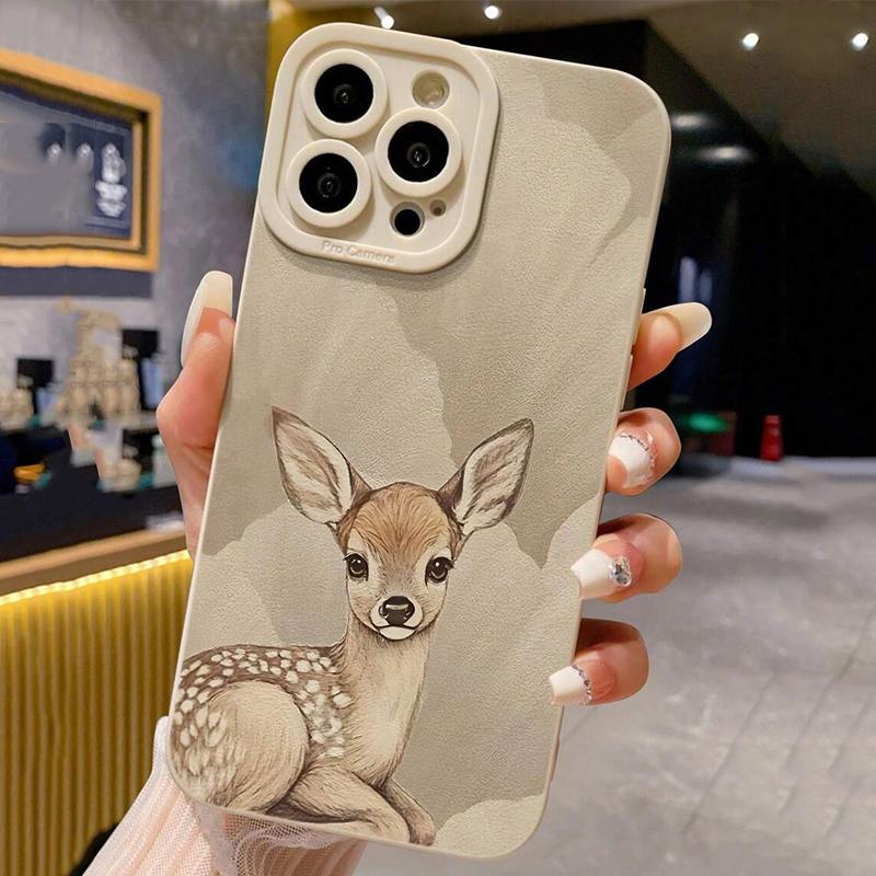 Deer Painted Beige Minimalist Phone Case For iPhone 17 16 15 14 13 12 11 Pro MAX 16e X XS XR Plus Air Shockproof Cover iPhone 12 mini
Deer Painted Beige Minimalist Phone Case For iPhone 17 16 15 14 13 12 11 Pro MAX 16e X XS XR Plus Air Shockproof Cover iPhone 12 mini