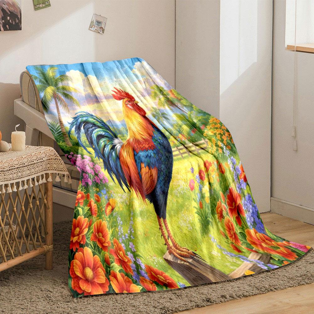 6 Styles The rooster on the farm Print Warm Comfortable Blanket Home Travel Camping for Adults and Kids Luxury Gifts 75x90cm
6 Styles The rooster on the farm Print Warm Comfortable Blanket Home Travel Camping for Adults and Kids Luxury Gifts 75x90cm