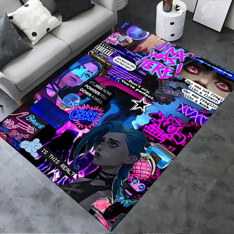 2025 New Arcane Jinx Carpet Rug for Living Room Bedroom Home Sofa Decoration,Kids play Non-slip Floor Mat07 40x60cm( 15x23in )
2025 New Arcane Jinx Carpet Rug for Living Room Bedroom Home Sofa Decoration,Kids play Non-slip Floor Mat07 40x60cm( 15x23in )