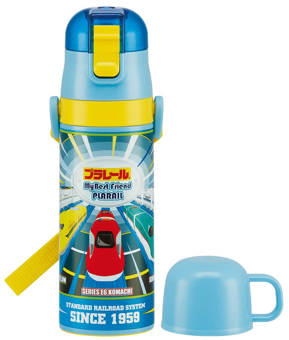 Skater Stainless Steel Water Bottle for Children with Plarail SKDC4 2-Way Cup, 19, 430ml,
Skater Stainless Steel Water Bottle for Children with Plarail SKDC4 2-Way Cup, 19, 430ml,