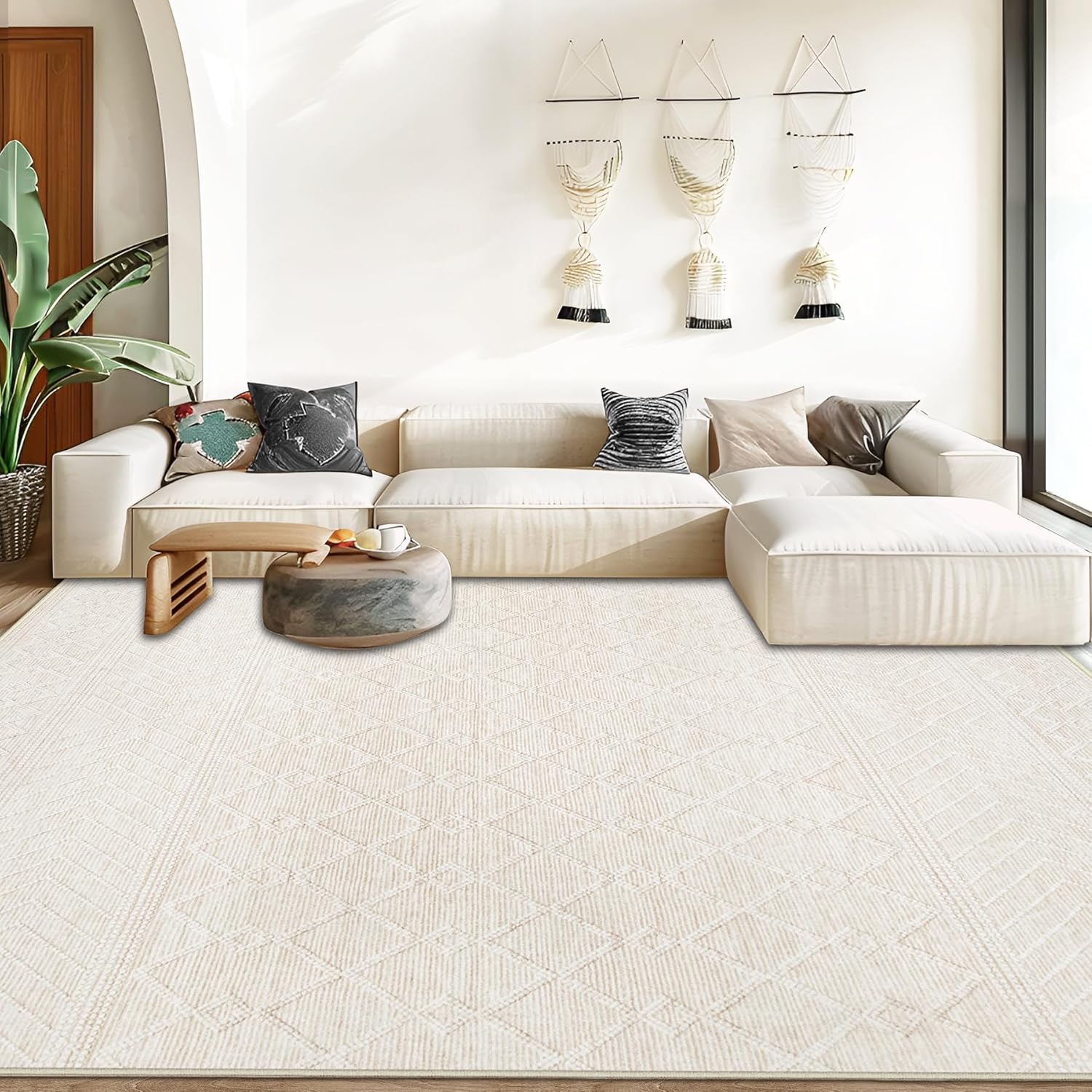 Modern Minimalist Rug - Stain-Resistant and Durable Bedroom Entrance Mat / Bedside Rug Living Room Sofa Rug Home Decor 80x160cm 31x63inch
Modern Minimalist Rug - Stain-Resistant and Durable Bedroom Entrance Mat / Bedside Rug Living Room Sofa Rug Home Decor 80x160cm 31x63inch