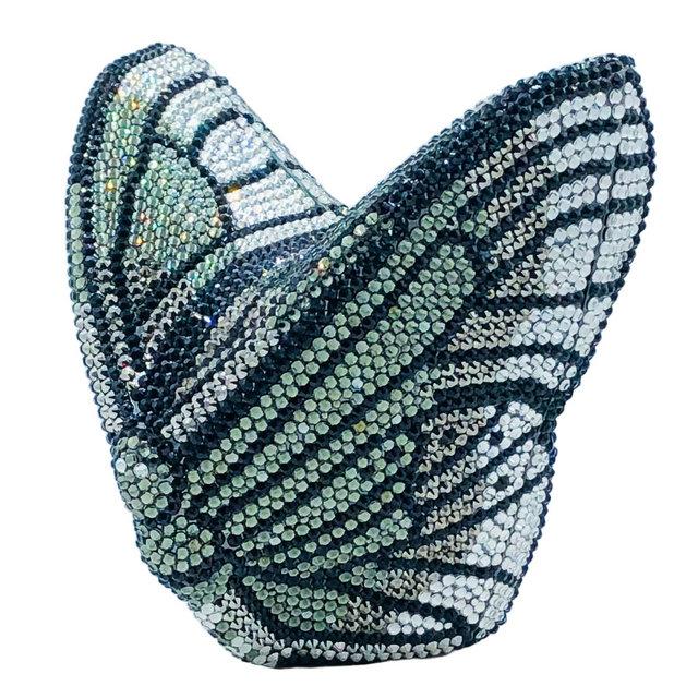 Boutique De FGG Novelty Butterfly Rhinestone Clutch Purse Handmade Women Crystal Clutch Evening Bags Party Prom Minaudiere Bag Mini Size
Boutique De FGG Novelty Butterfly Rhinestone Clutch Purse Handmade Women Crystal Clutch Evening Bags Party Prom Minaudiere Bag Mini Size